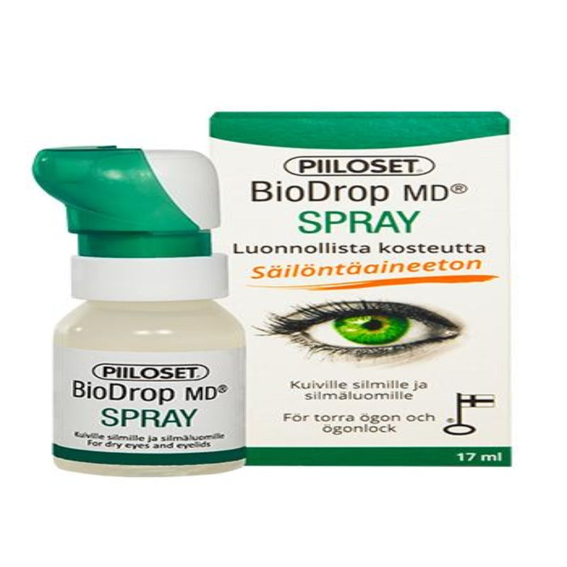Piiloset BioDrop MD®Spray - Optikko Ukkonen